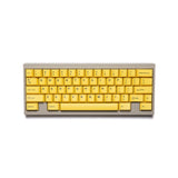 Wuque WS Basic Yellow Keycap Set Doubleshot PBT - Divinikey