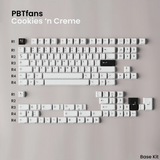 [Preorder] PBTfans Cookies 'n Creme Keycap Set Doubleshot ABS - Divinikey